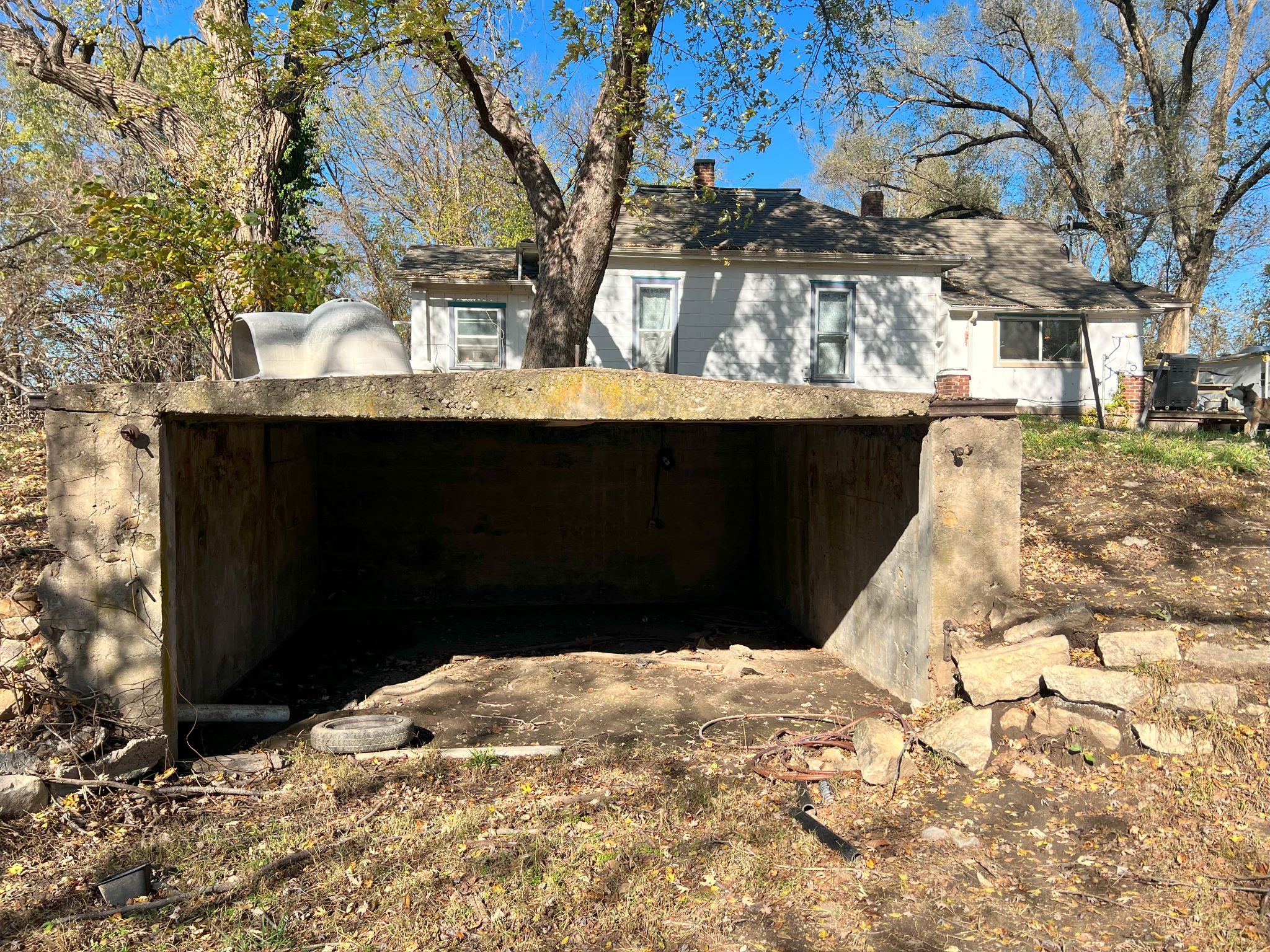 Farm Concrete Storage