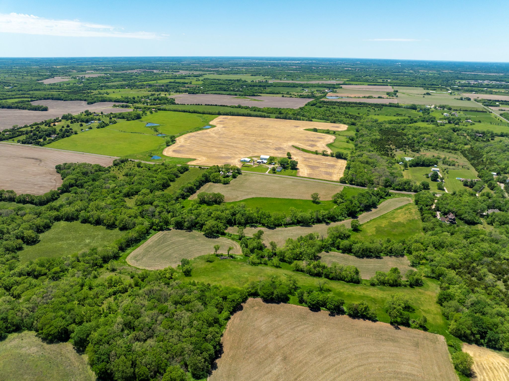 1901 EAST Farm Aerial 2