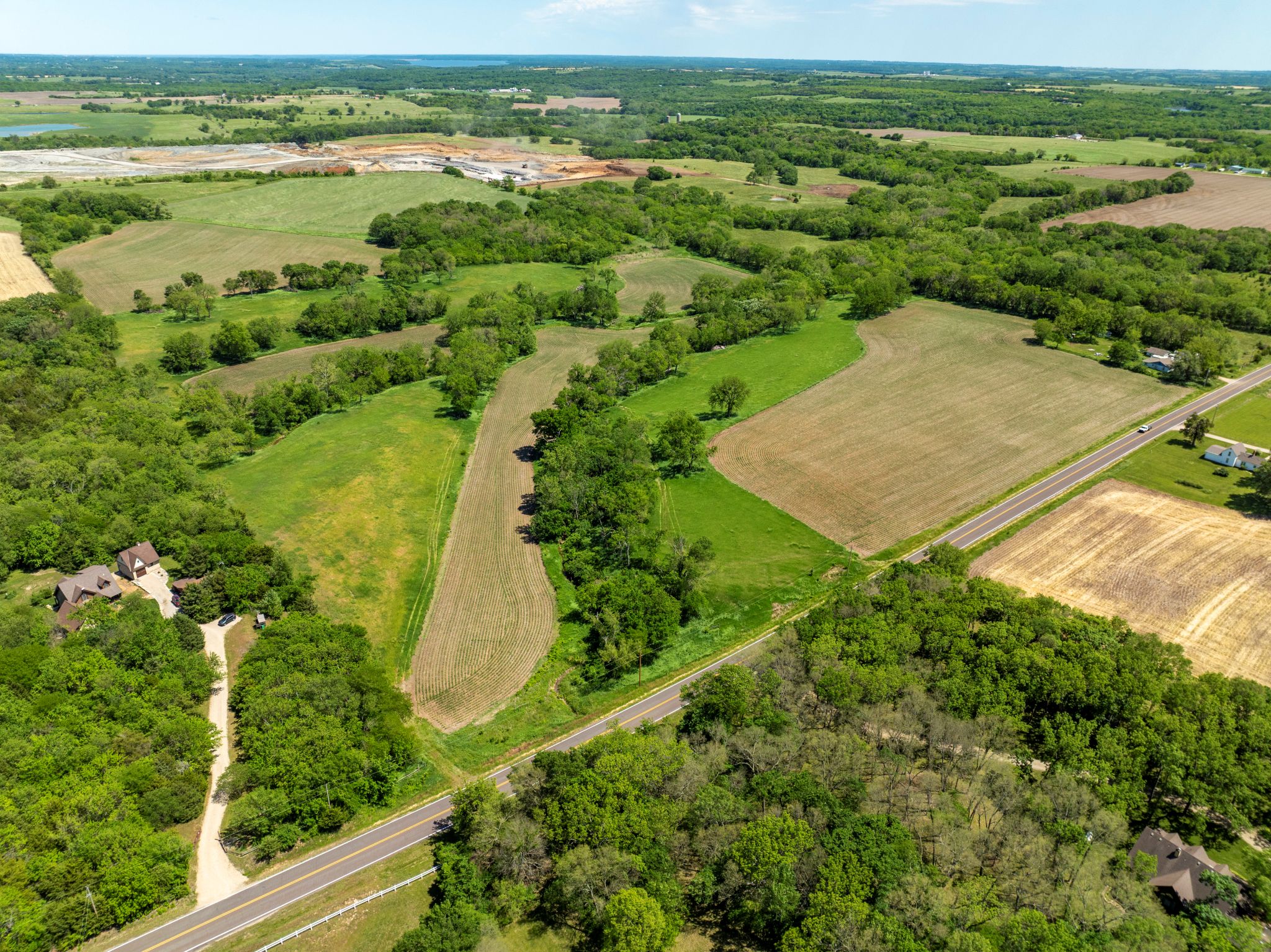 1901 EAST Farm Aerial 7