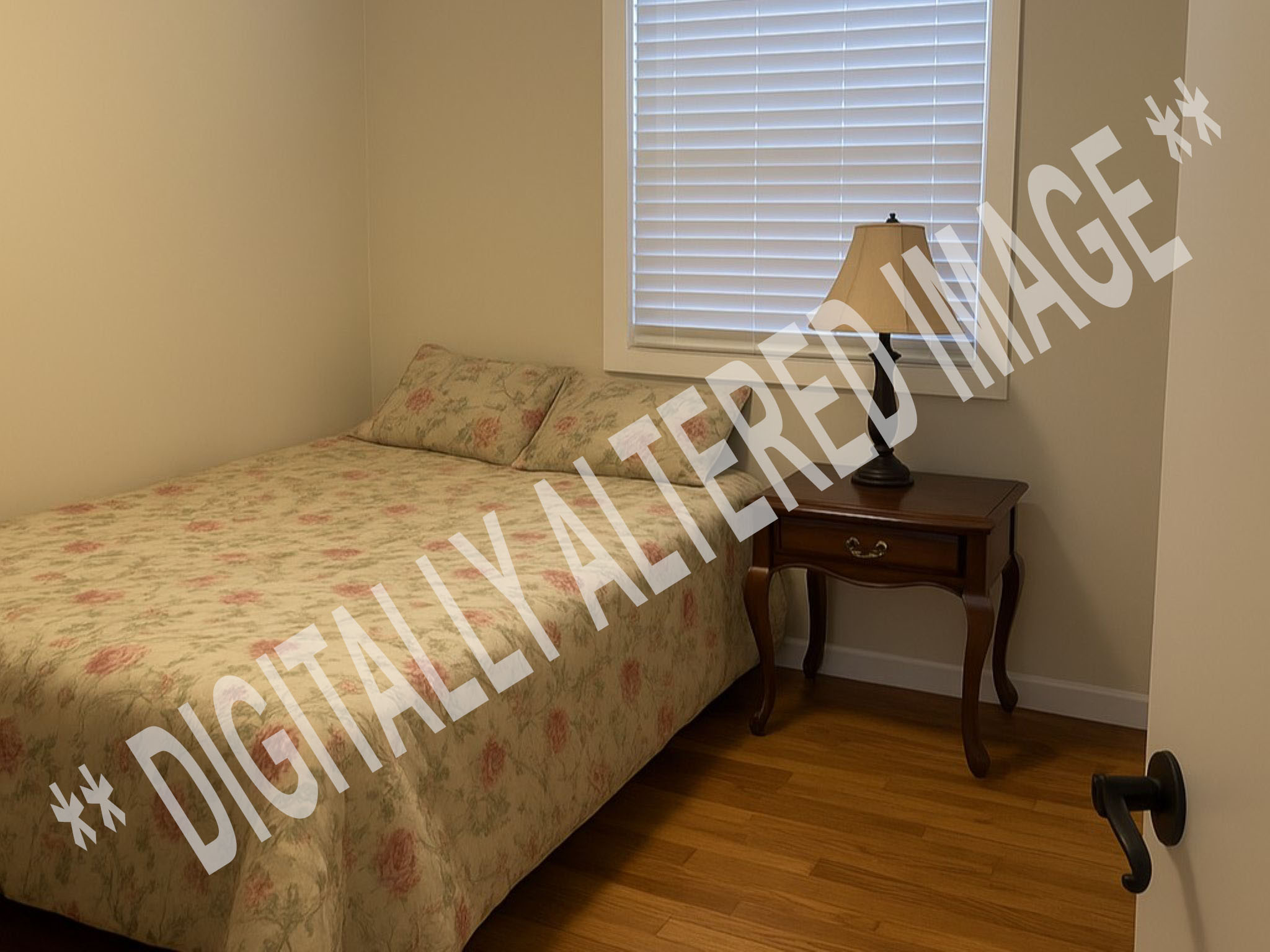 Bedroom 1 Digitally Altered