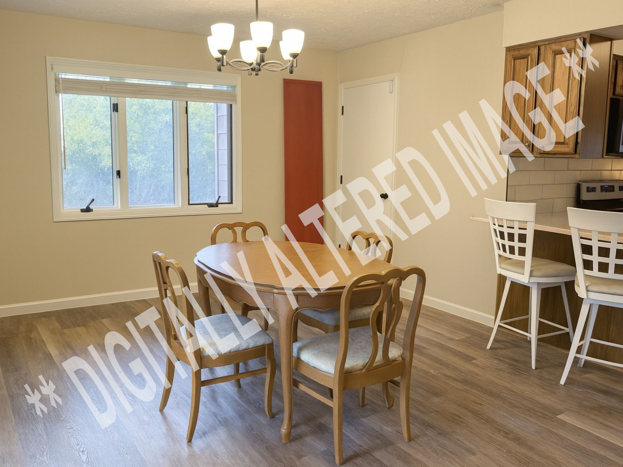 Dining Area Digitally Altered