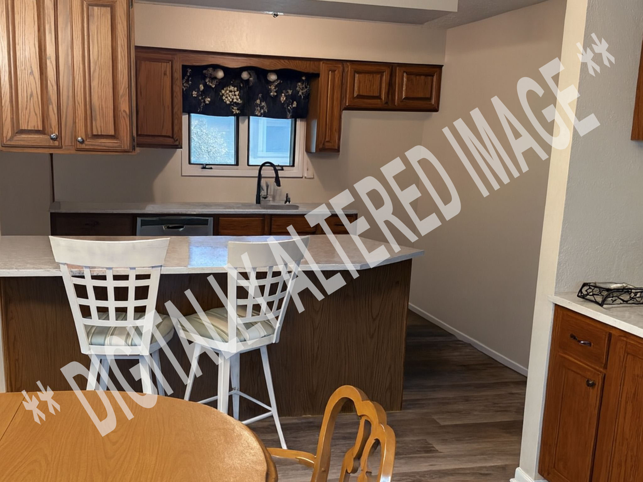 Kitchen Digitally Altered