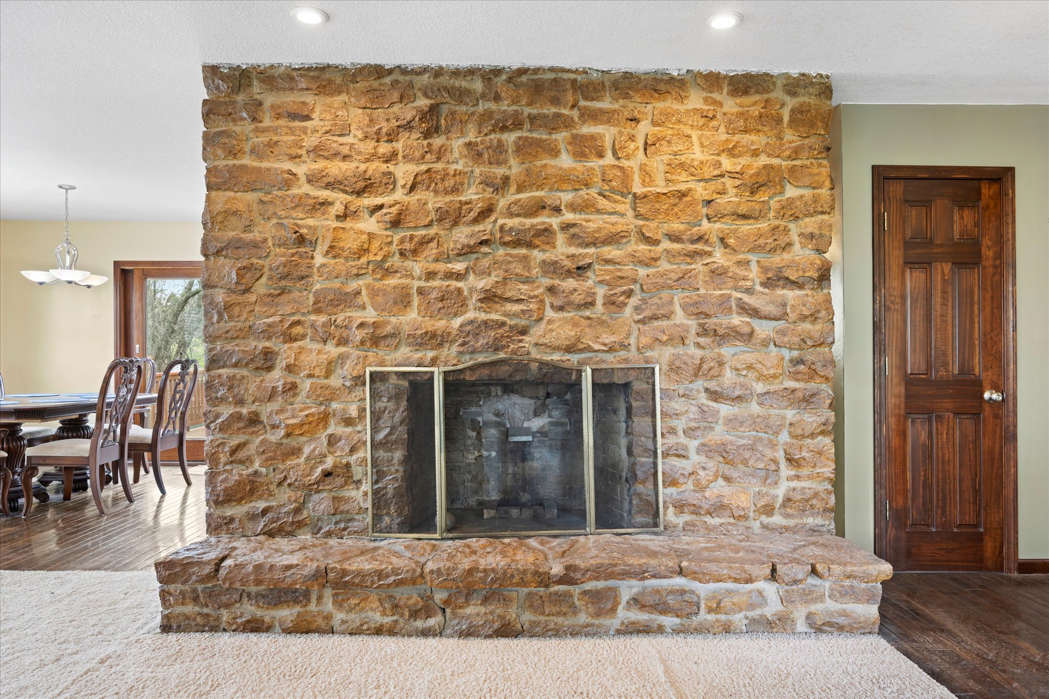 07-Living Room Fireplace